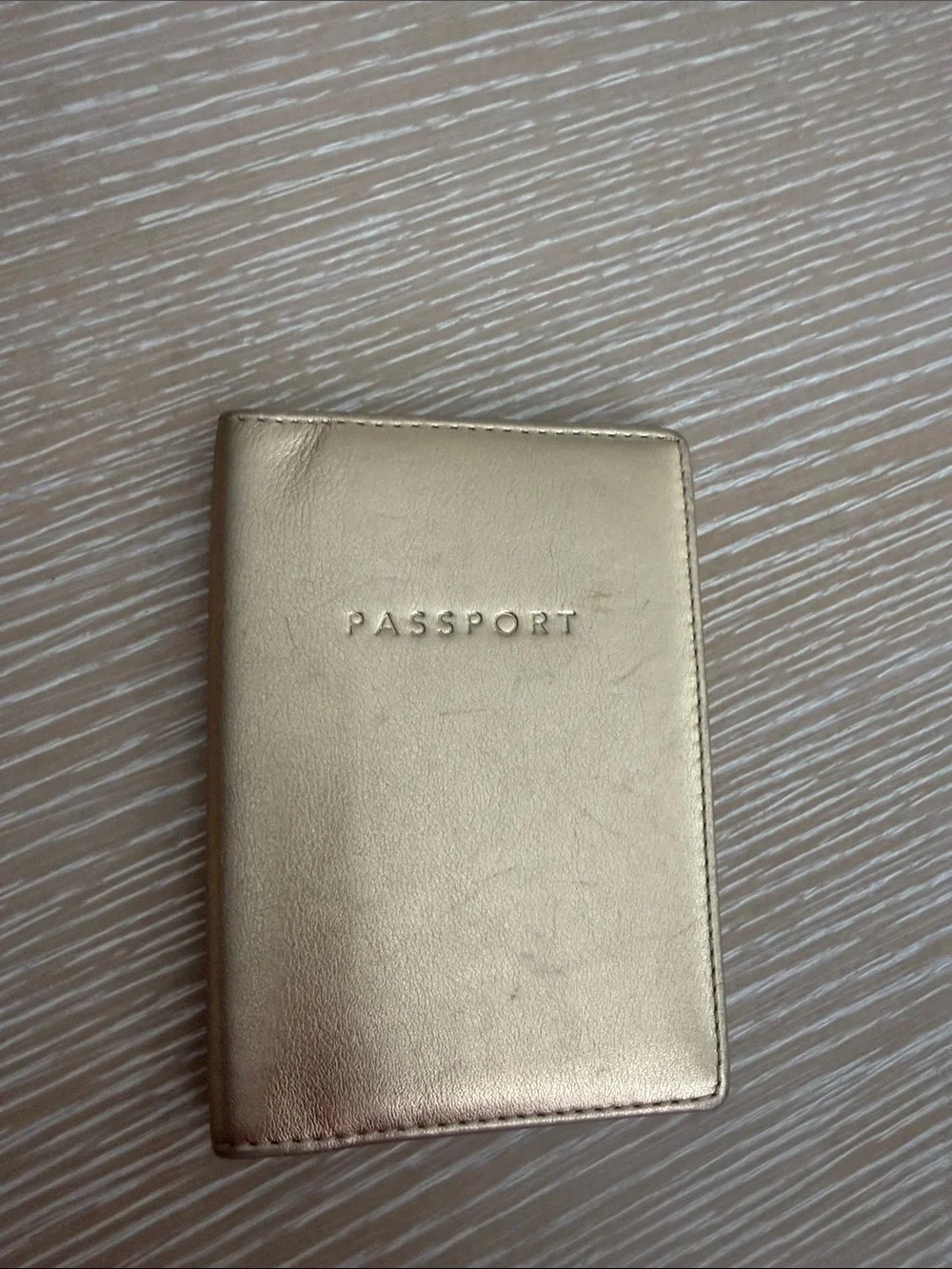 Coach sleek passport